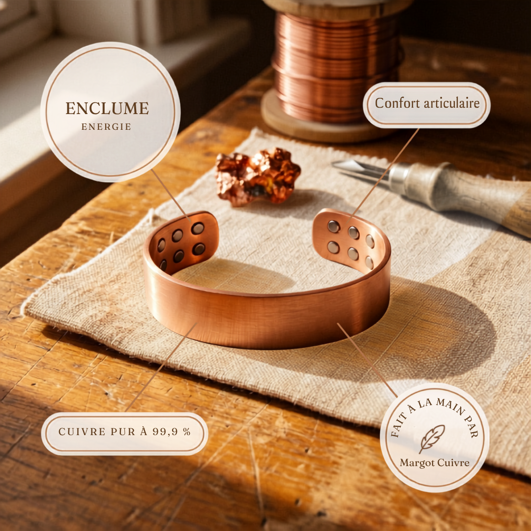 Bracelet en Margot Cuivre