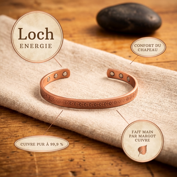 Bracelet en cuivre de Margot Cuivre