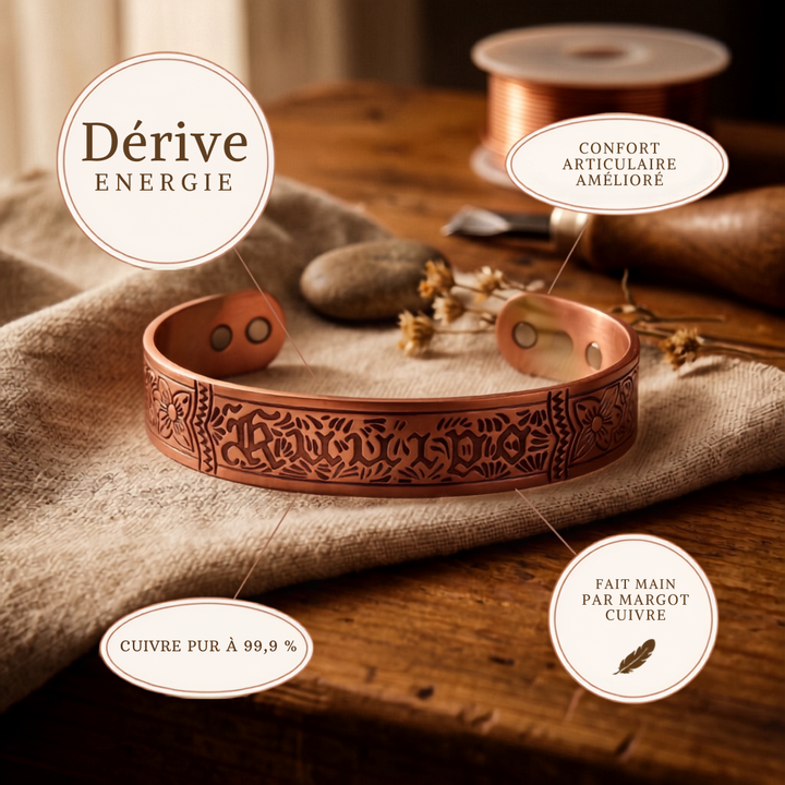 Bracelet en cuivre Margot Cuivre Drift
