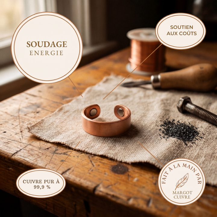 Bague en cuivre Margot Cuivre