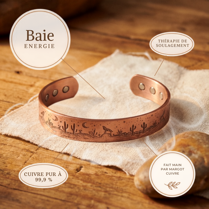 Bracelet en cuivre Margot Cuivre Cove