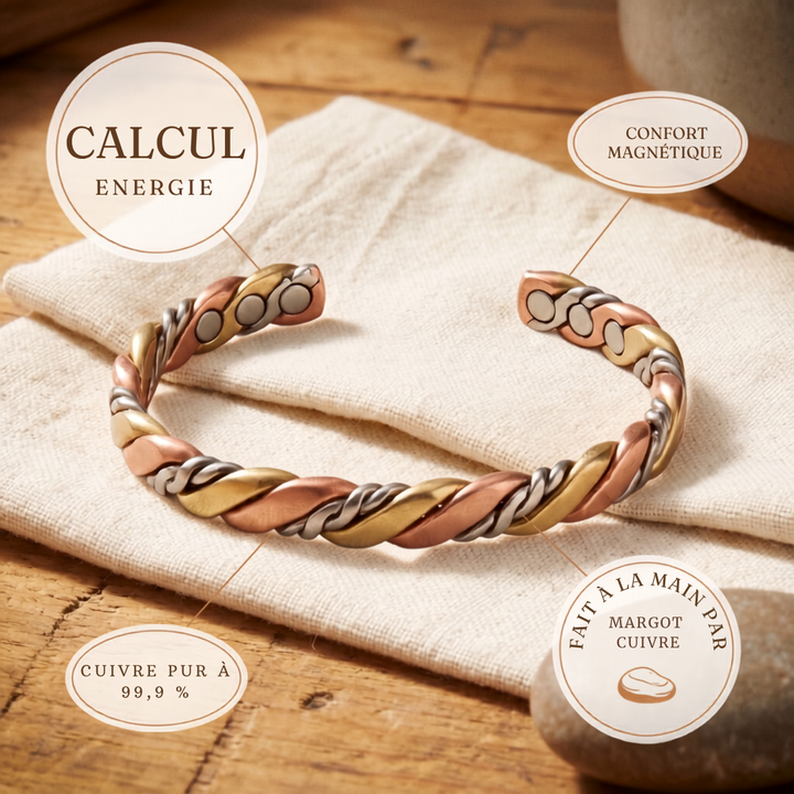 Bracelet en cuivre de Margot Cuivre