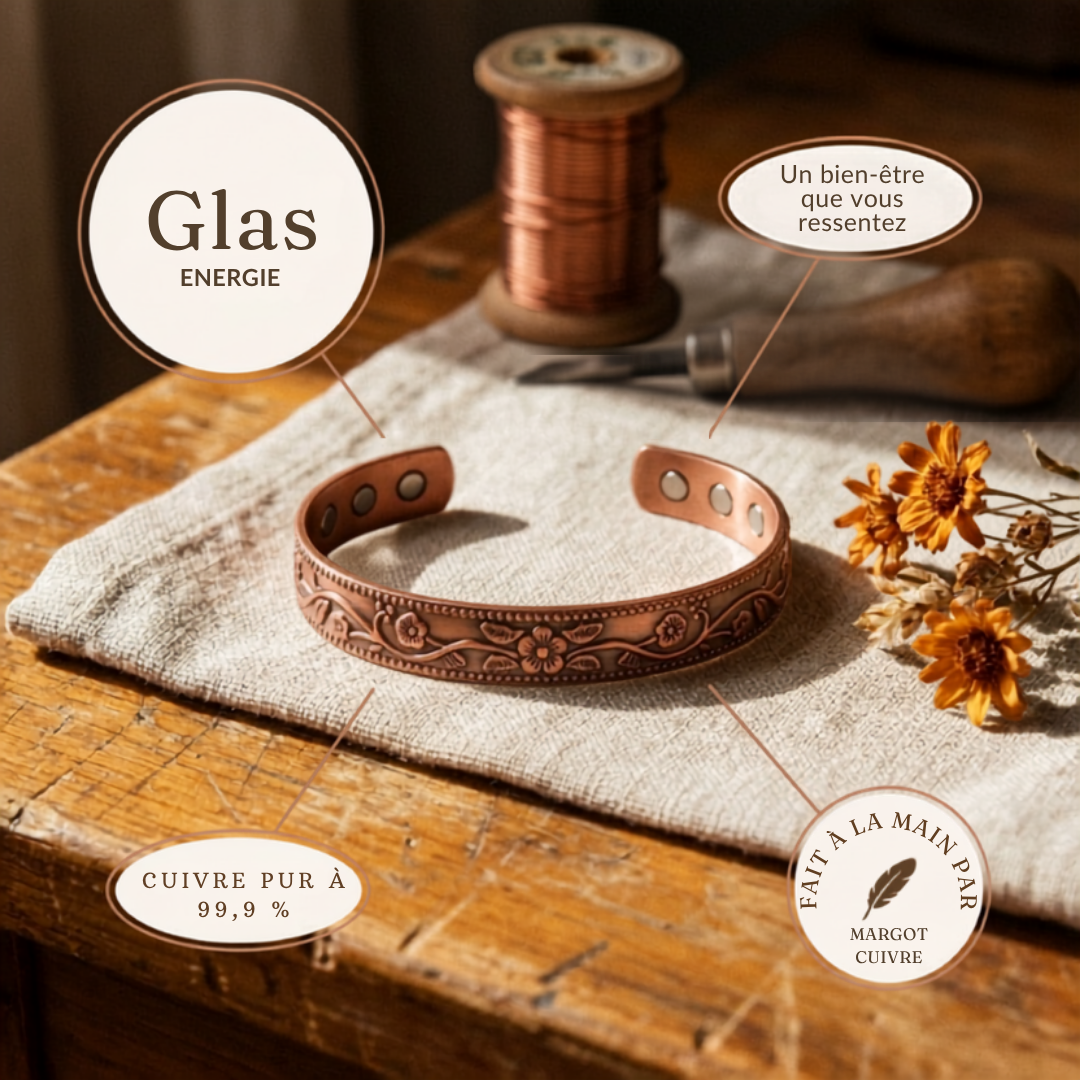 Bracelet en cuivre Margot Cuivre Knell