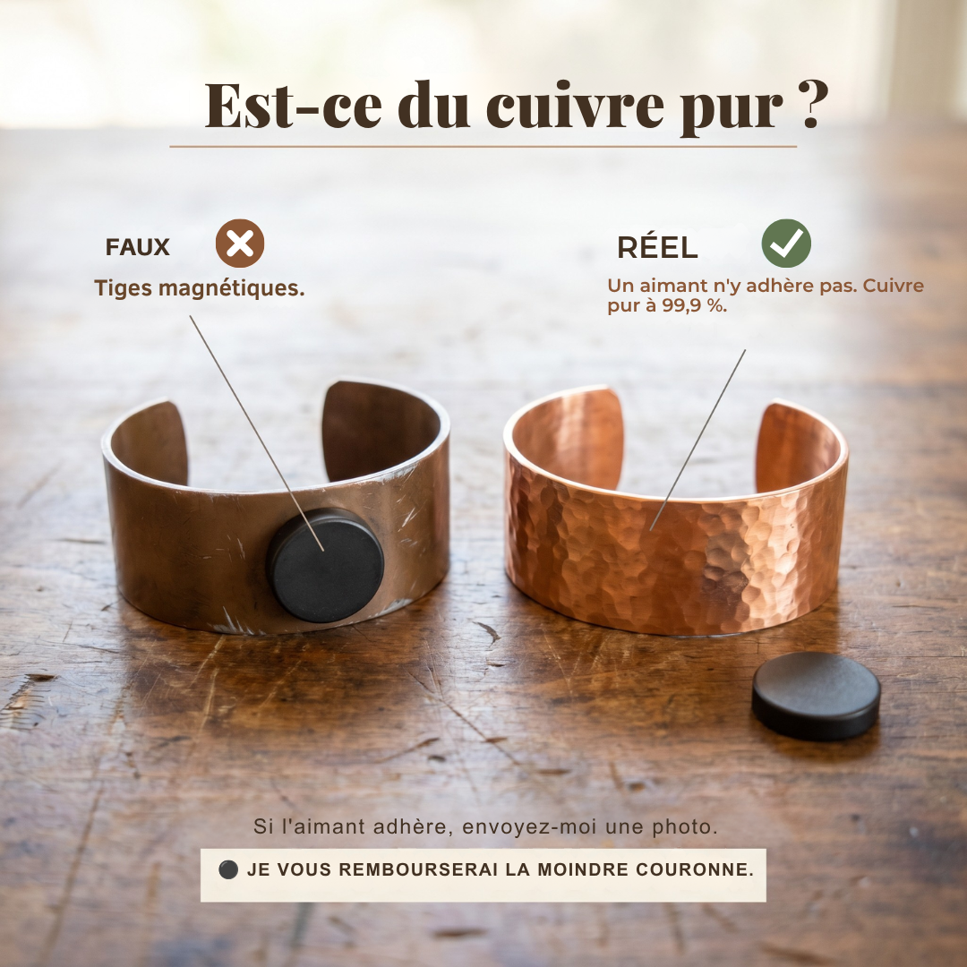 Bracelet en Margot Cuivre Mire
