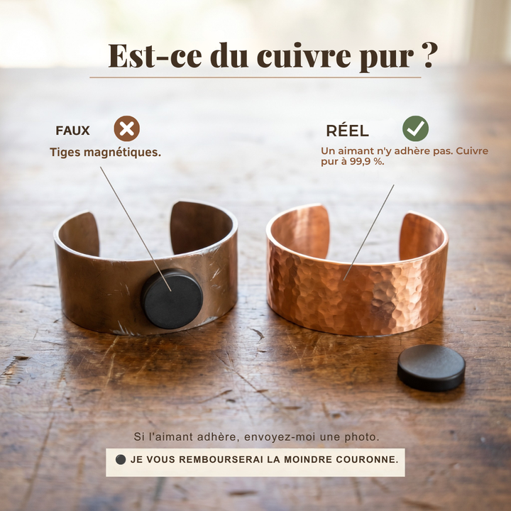 Bracelet en Margot Cuivre Mire