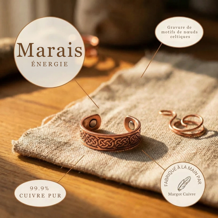 Bague en cuivre Margot Cuivre