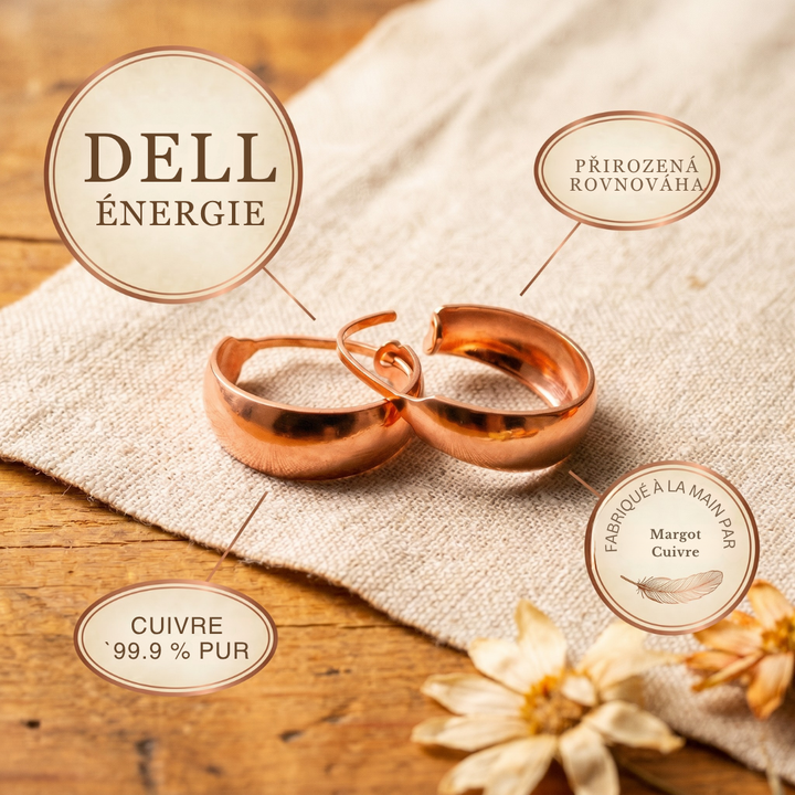 Boucles d'oreilles en cuivre de Margot Cuivre