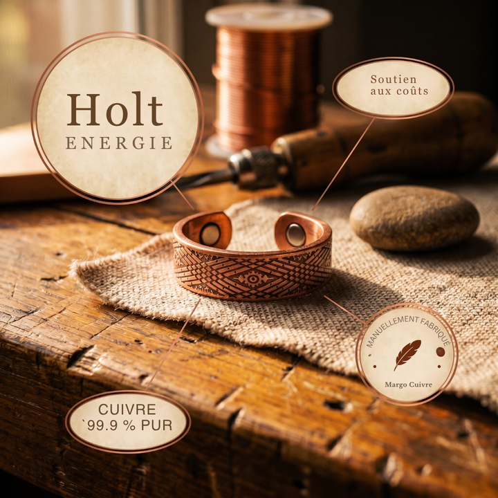 Bague en cuivre Margot Cuivre Holt