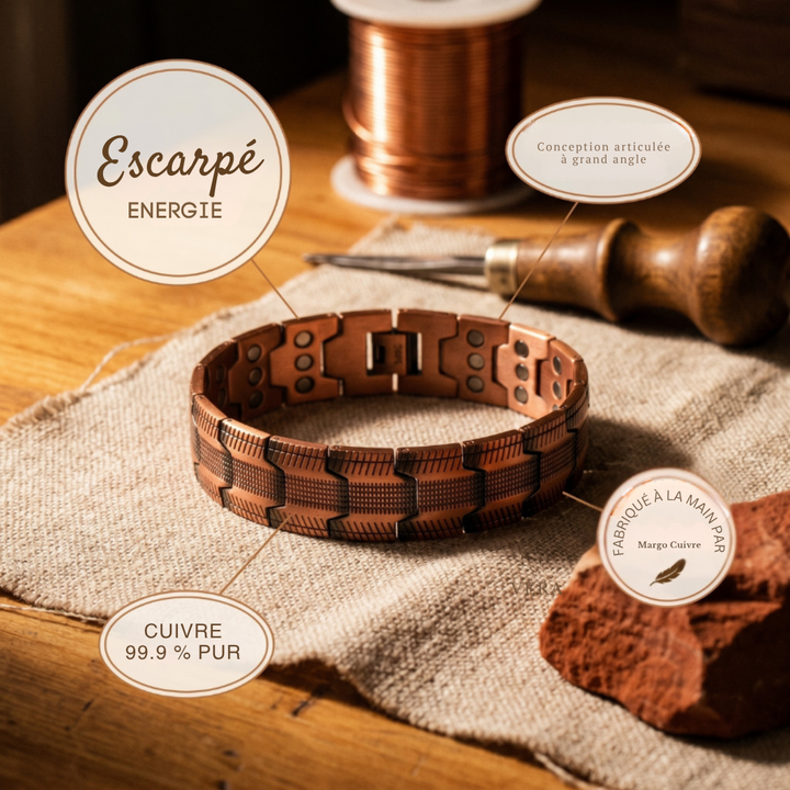 Margot Cuivre Crag Bracelet en Cuivre