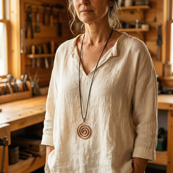 Collier en cuivre de Margot Cuivre