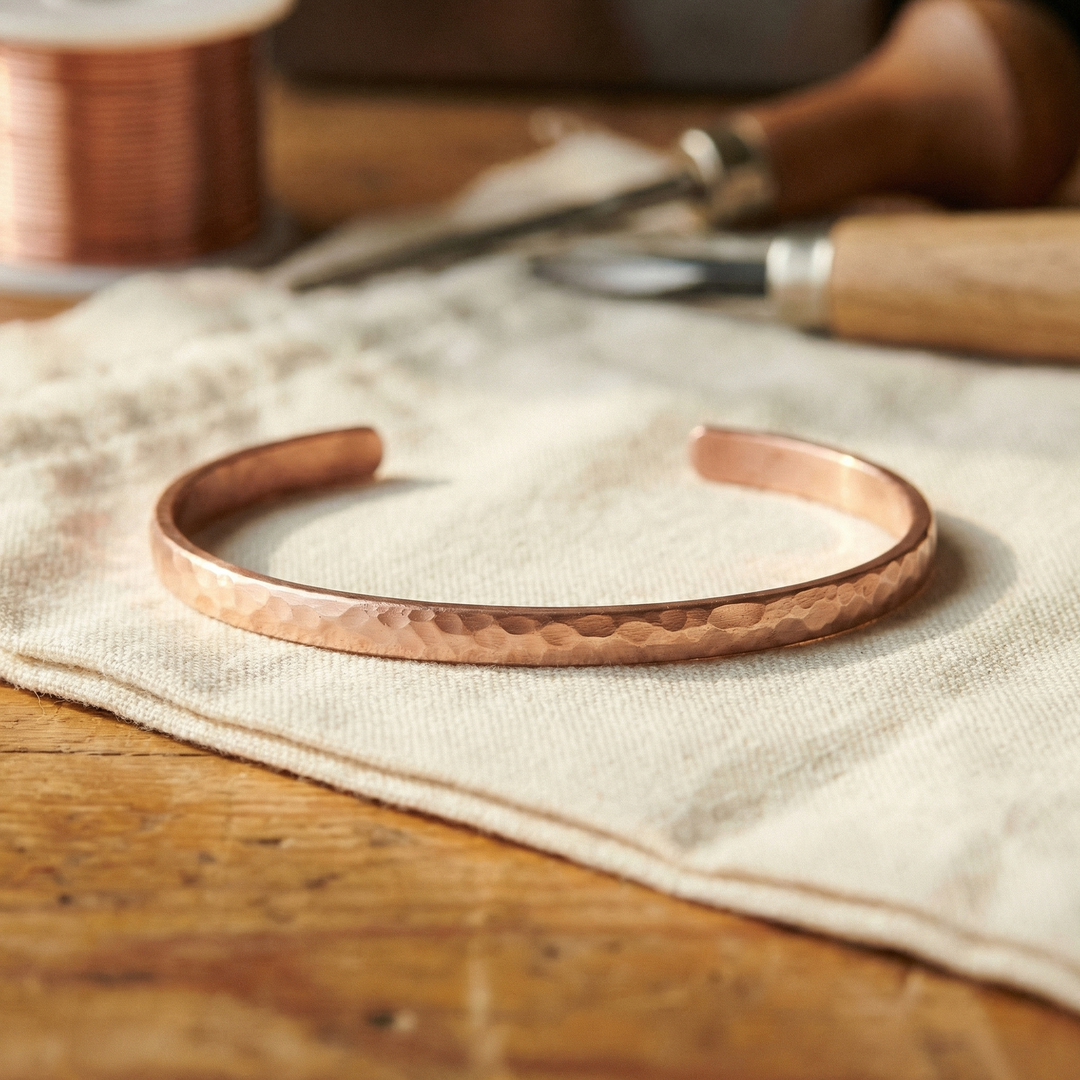 Bracelet de cheville en cuivre de Margot Cuivre