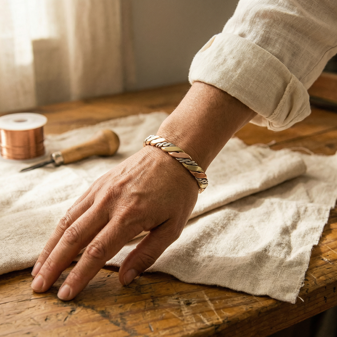 Bracelet en cuivre de Margot Cuivre
