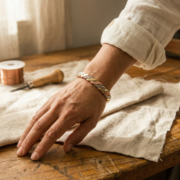 Bracelet en cuivre de Margot Cuivre
