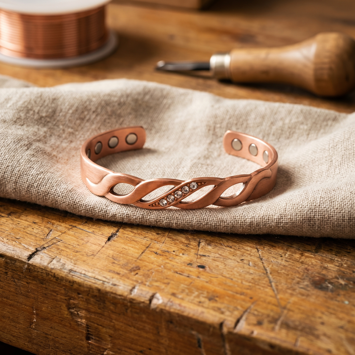 Bracelet en cuivre Margot Cuivre