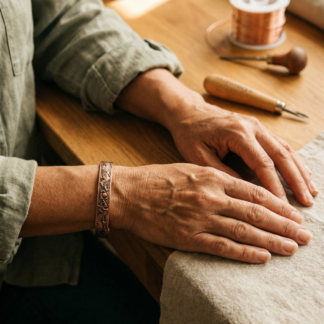 Bracelet en cuivre de Margot Cuivre