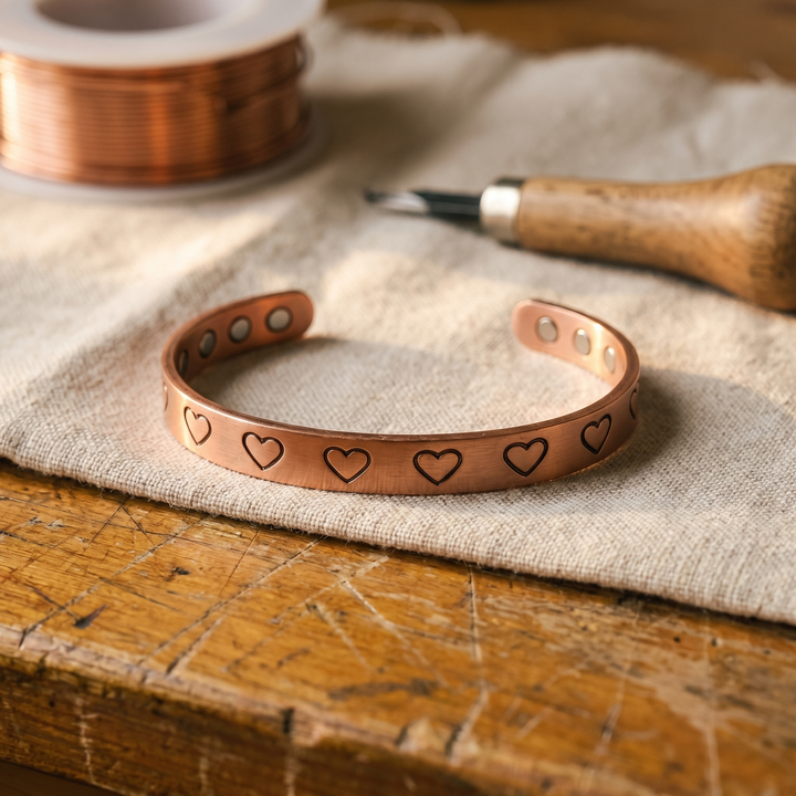Bracelet en cuivre Margot Cuivre Hearth