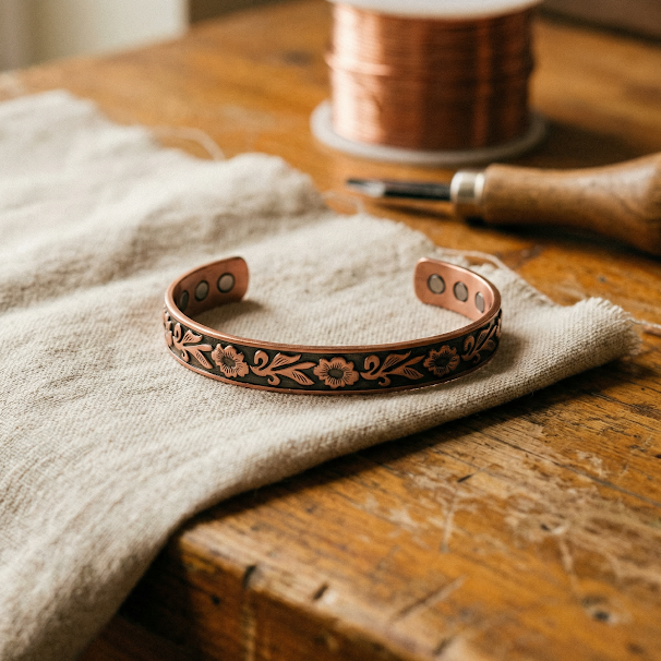 Bracelet en cuivre Margot Cuivre Vine