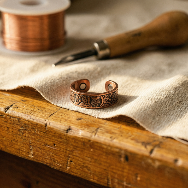 Bague en cuivre Margot Cuivre