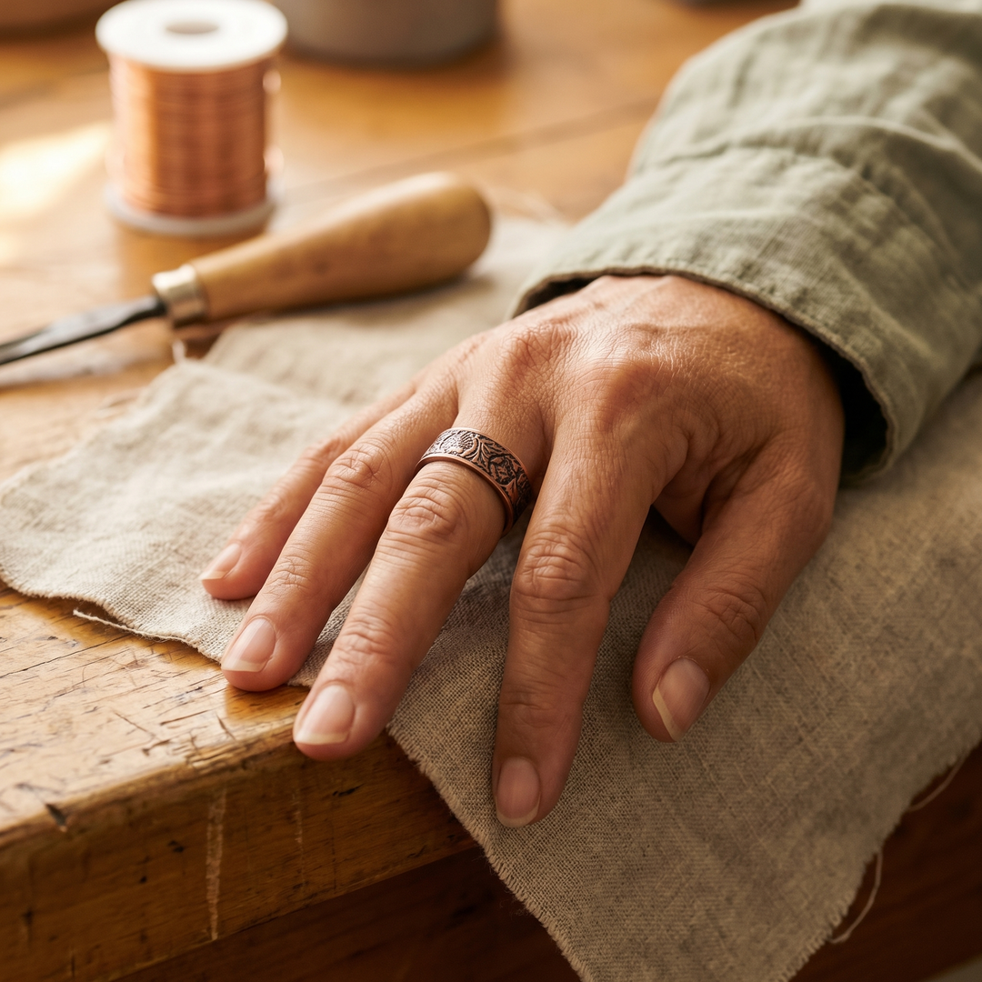 Bague en cuivre Margot Cuivre
