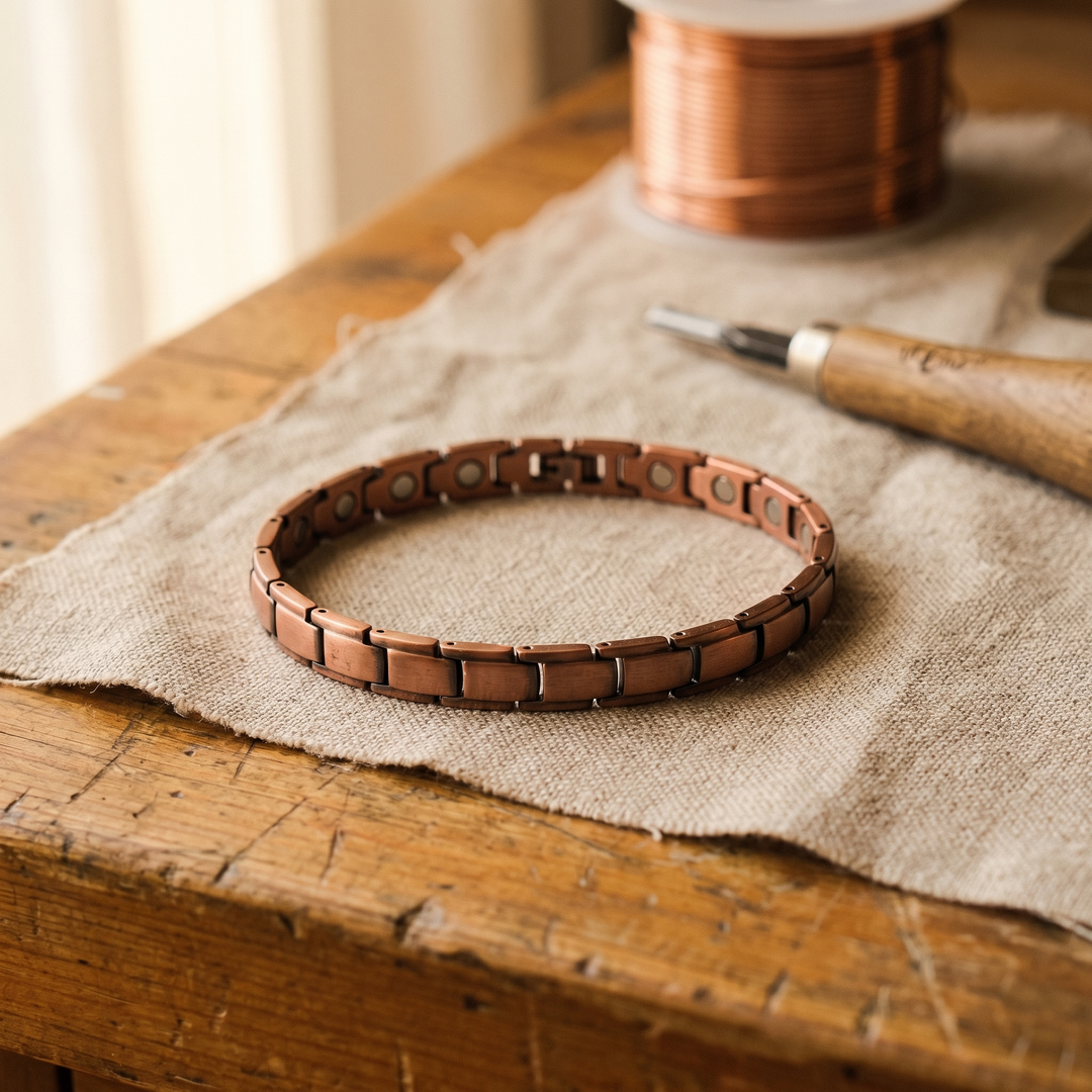 Bracelet de cheville en cuivre de Margot Cuivre