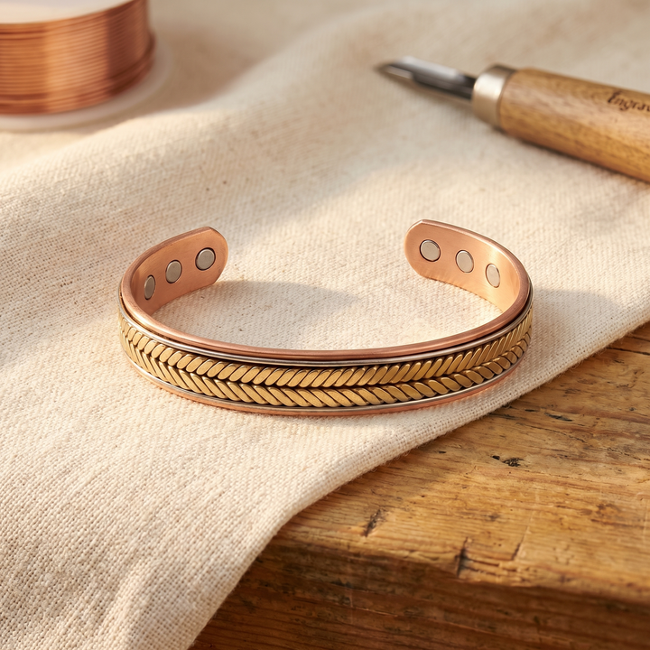 Bracelet en cuivre de Margot Cuivre