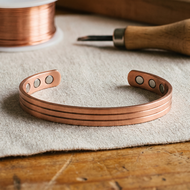 Bracelet en cuivre de Margot Cuivre