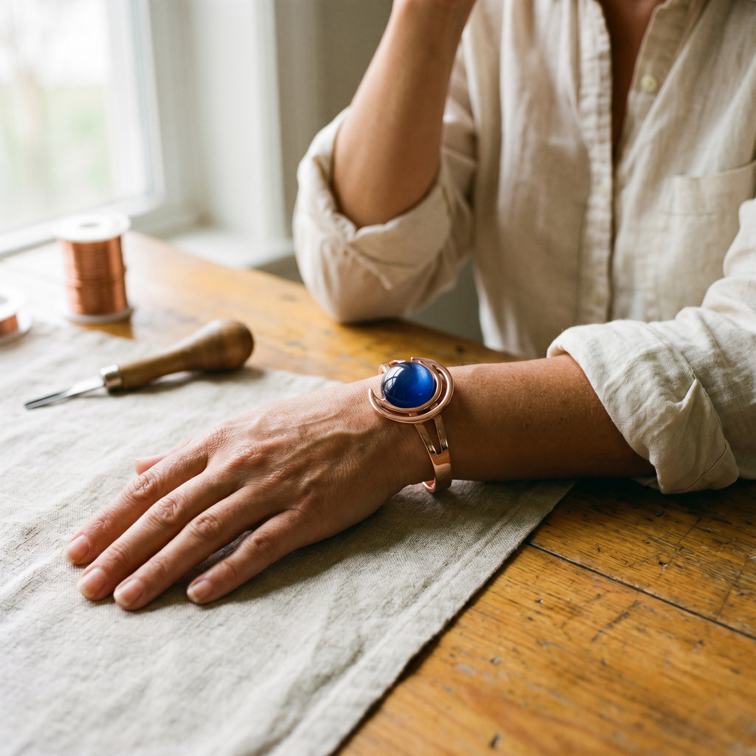 Bracelet en cuivre Margot Cuivre Sphere