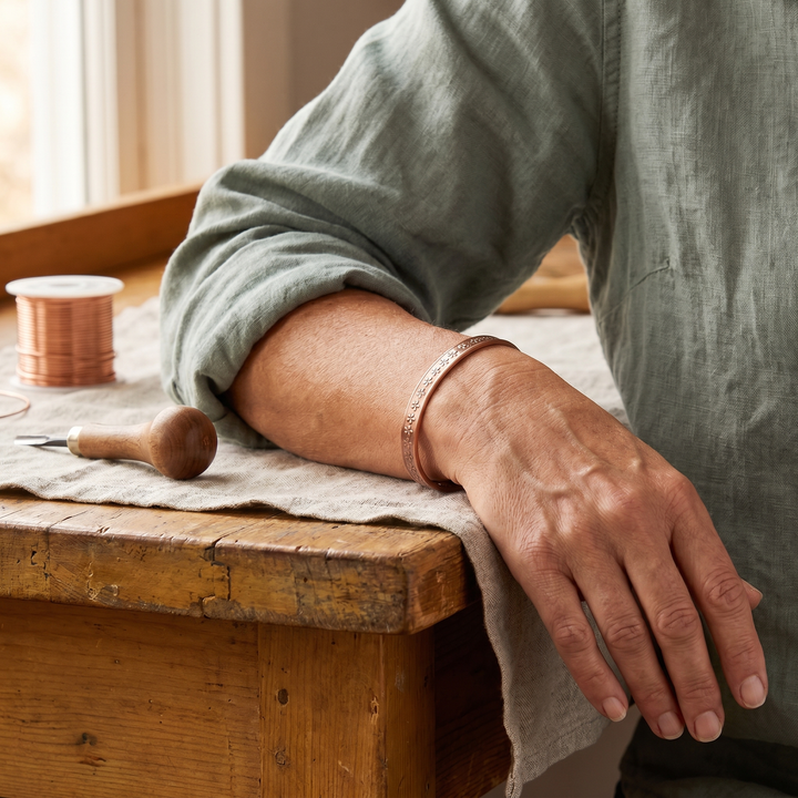 Bracelet en cuivre de Margot Cuivre