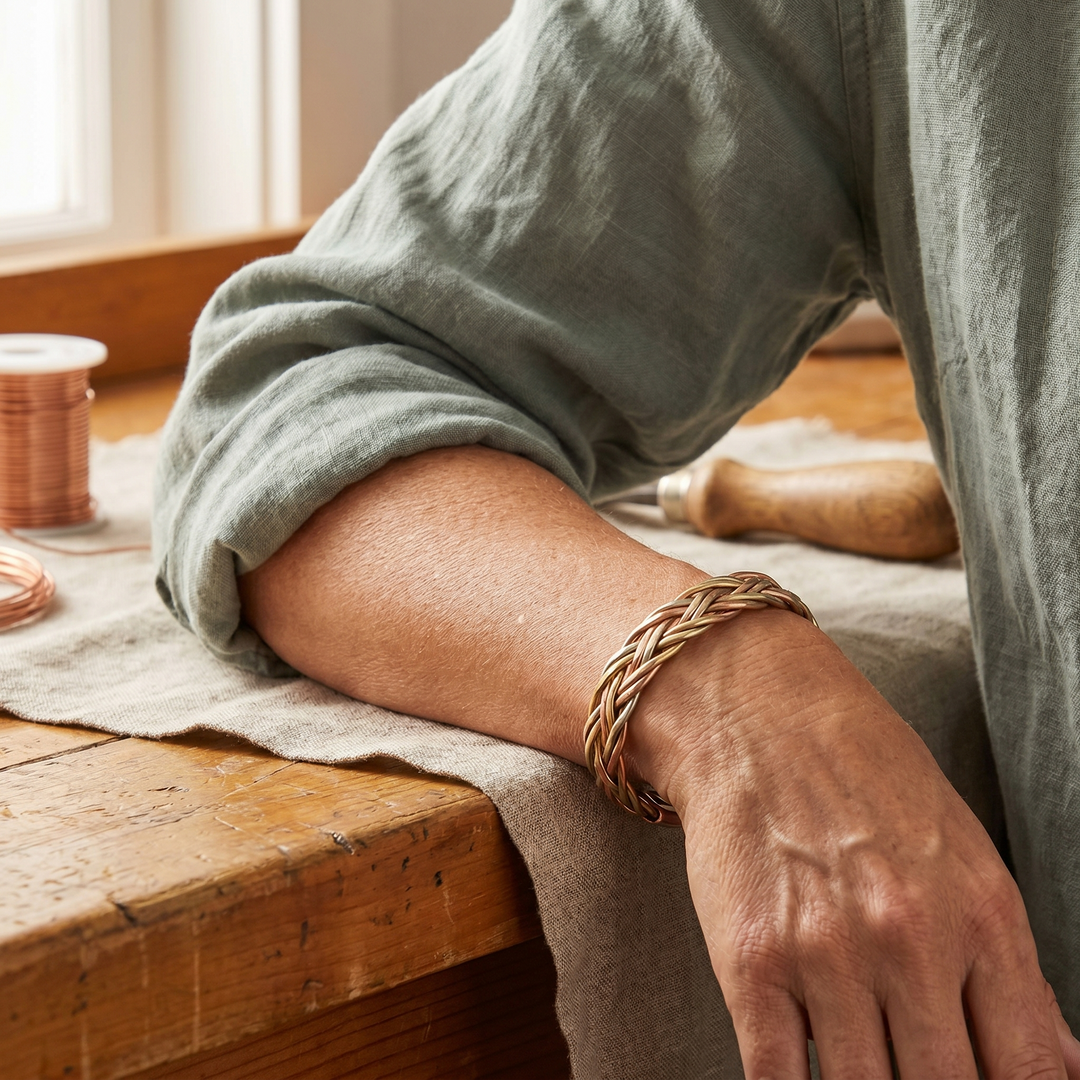Bracelet en Margot Cuivre Mire