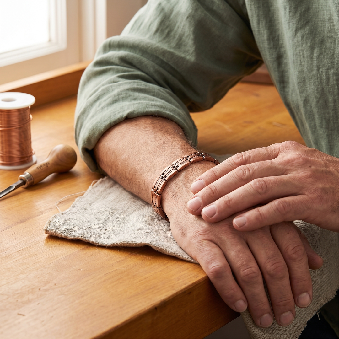 Bracelet en cuivre pour homme de Margot Cuivre
