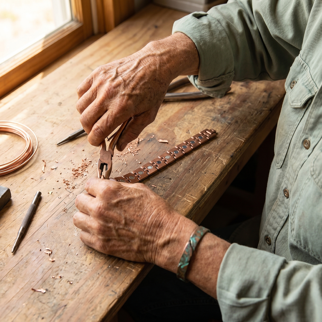 Bracelet en cuivre pour homme de Margot Cuivre