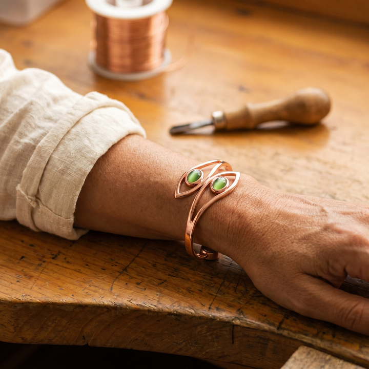 Bracelet en Opale et Cuivre de Margot Cuivre