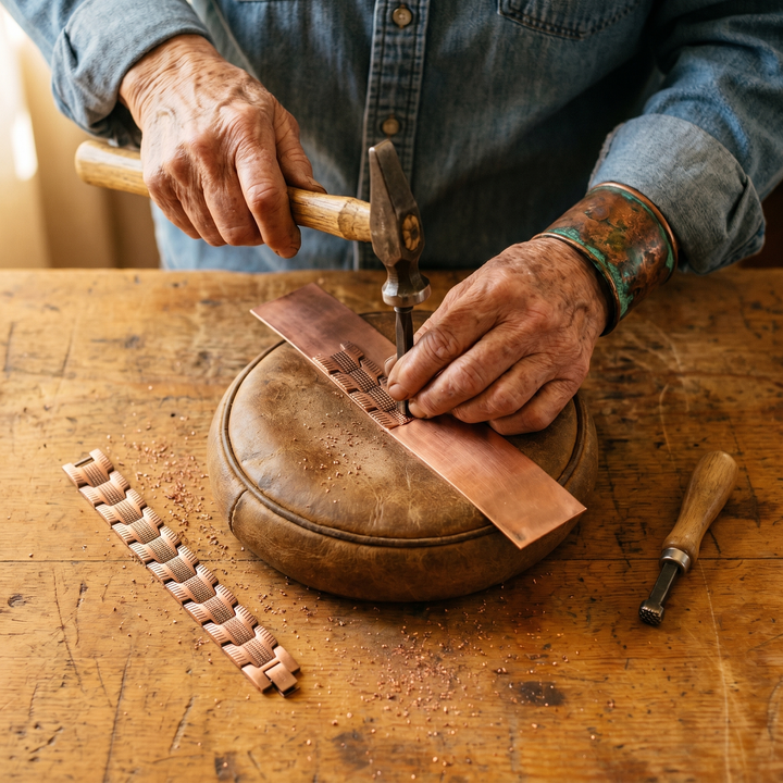 Margot Cuivre Crag Bracelet en Cuivre