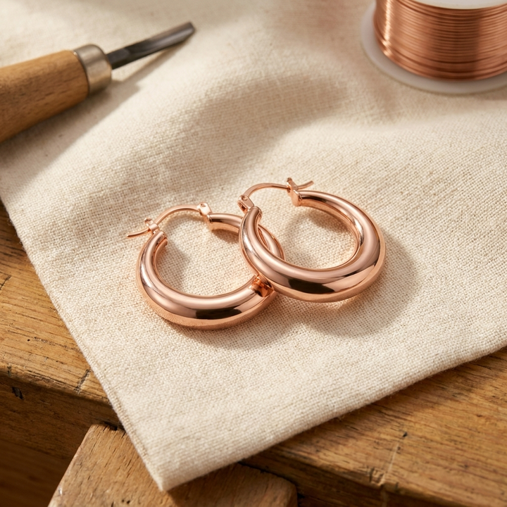 Boucles d'oreilles en cuivre de Margot Cuivre